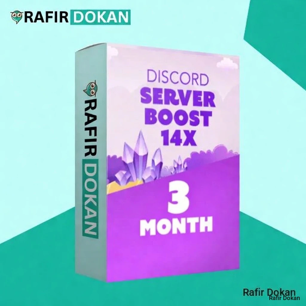 14x Discord Server Boost (3 Month)