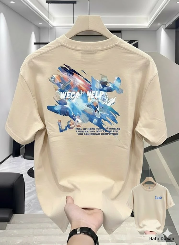 Premium Drop Shoulder T-Shirt Lee