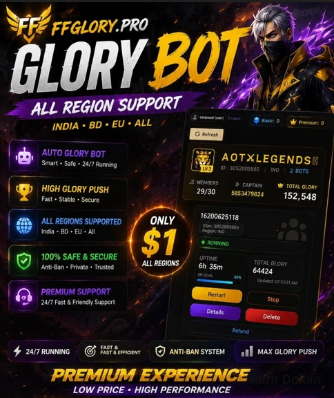 FREE FIRE GUILD GLORY BOT 12 PIC