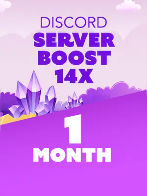 14x Discord Server Boost (1 Month)