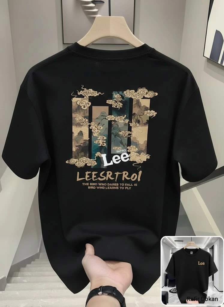 Premium Drop Shoulder T-Shirt Lee