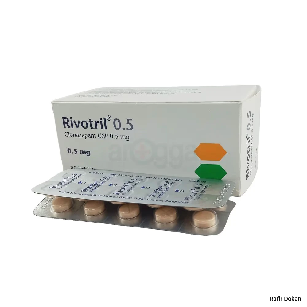 Rivotril 0.5mg Tablet