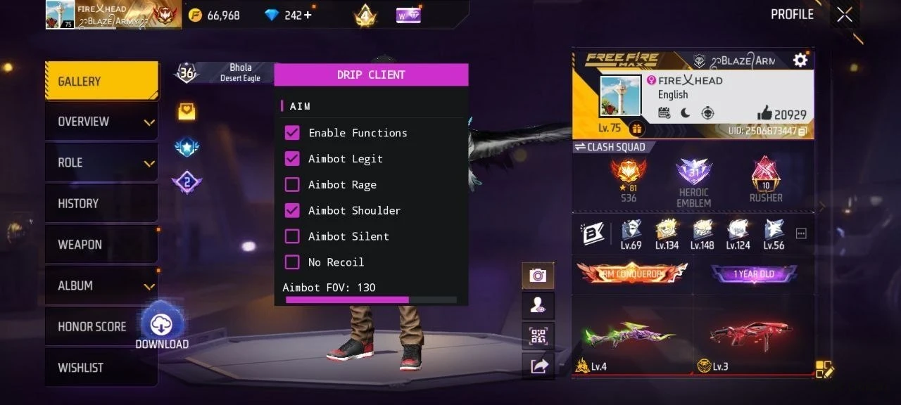 DRIP CLIENT APKMOD 7DAY