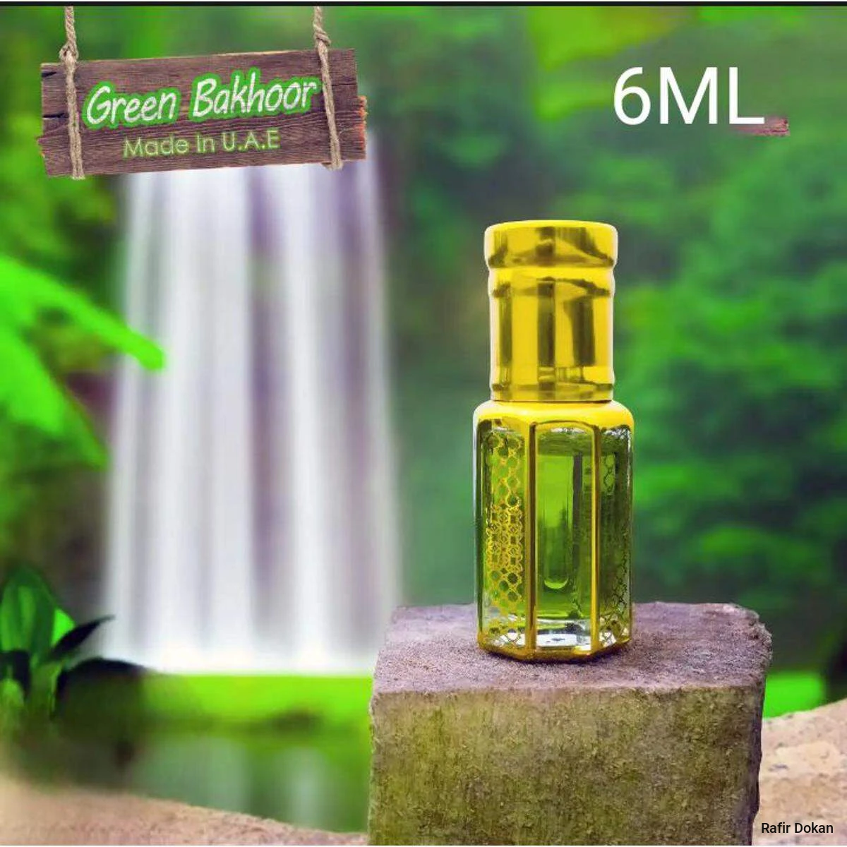 Green bakhoor 6 ml attar